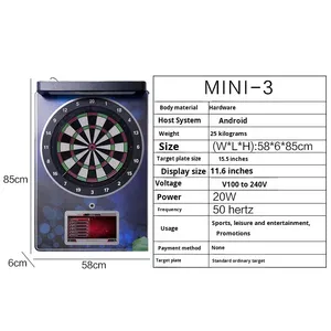 Arcade Bar Club Essential Entertainment Equipment Fully Automatic Scoring Networkable Cabinet-style Electronic Soft Tip <b>Dart</b> - Product Image 6
