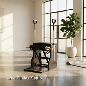 Conçue pour les experts, la <span class=keywords><strong>chaise</strong></span> Pilates Wunda de Pilates Fittech assure une <span class=keywords><strong>posture</strong></span> parfaite. - Product Image 1