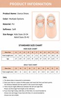 Chaussures de danse ballerines à lanières élastiques croisées, légères, pour enfants et adultes, dessus en PU, semelle extérieure en cuir véritable