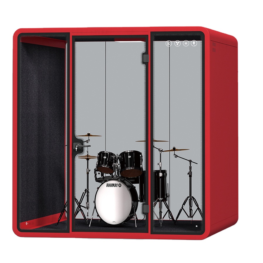 Индивидуальная Звукоизолирующая подставка для работы и встреч с шумоподавлением, звукоизоляционная студийная камера для записи голоса