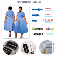 Robes grande taille pour femmes, décontractées et élégantes, à manches courtes, col en V, patchwork, dentelle plissée, robes de soirée formelles pour femmes