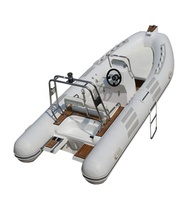 Usine bas prix luxe RIB Yacht 480cm coque rigide bateau en fibre de verre