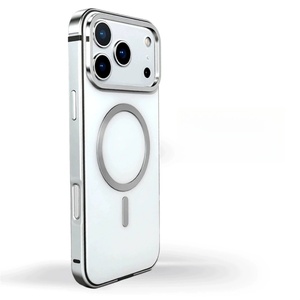 Funda Magnética de Lujo con Marco de Aluminio para iPhone 17 Pro Max, Carcasa Protectora Antigolpes con Parte Trasera de PC - Product Image 6