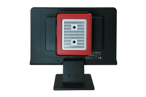 Mini PC Industrial Rojo y Azul con Puerto USB y Rejilla de Ventilación - Product Image 2
