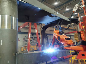 Brazo Robótico Industrial Personalizable con Motor, Engranaje y PLC para Automatización Eficiente en Soldadura - Product Image 4