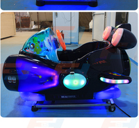 Nouvelle Machine de Manège pour Enfants Zamprela en Forme de Vaisseau Spatial Métallique à Monnayeur, Modèle 2025, Garantie 1 An - Vente Flash