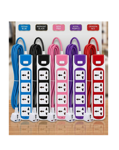 ปลั๊กพ่วงกันน้ำแบบพรีเมียม หลายช่องเสียบ พร้อมสายทองแดงคุณภาพสูง - Product Image 3