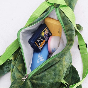 Zaino della peluche dei bambini del <span class=keywords><strong>dinosauro</strong></span> dei giocattoli animali svegli di vendita diretta della fabbrica - Product Image 3