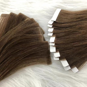 <span class=keywords><strong>Extensiones</strong></span> <span class=keywords><strong>de</strong></span> Cabello Liso con Cinta Adhesiva AVIVA 100% Alineadas con la Cutícula, Doble Trama, Invisibles - Product Image 1