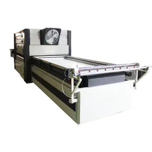 PVC foil cabinet door vacuum laminating machine/vacuum membrane press for woodworking PVC film vacuum hot press machine