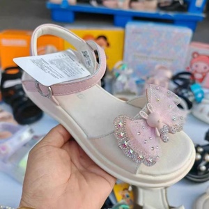 Girl <strong>Sandals</strong> Soft Sole butterfly Fashion Children's Princess Shoes Sandalia with <strong>Bow</strong> Cheap Mixed Design Wholesale - Product Image 3