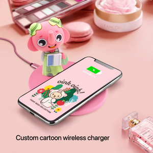 Hình dạng phim hoạt hình 2D 3D mềm silicon không dây BT xách tay bluetooths PVC tùy chỉnh loa - Product Image 6