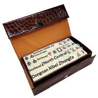Fichas de Mahjong Minimalistas de Melamina Medianas de Hong Kong, Taiwán, Vietnam y Singapur, 20 mm, Multicolores, Enrolladas a Mano, 160 Piezas, para 4 Jugadores
