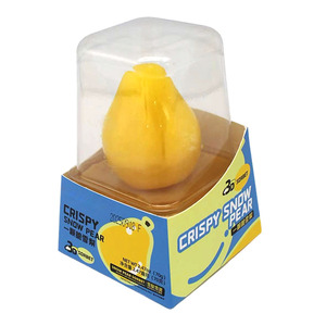 Bán Buôn Halal Thực Phẩm Giòn 3D Trái Cây Hình Dạng Tuyết Lê Ice Cream Hương Vị Snack 70G Tuyết Lê Ice Cream - Product Image 6