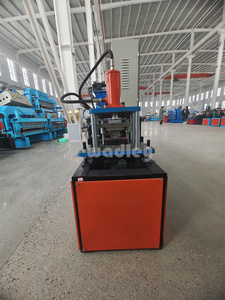 Estante de almacenamiento de metal personalizado, máquina formadora de rollos, estante vertical de almacén usado, laminado de acero para industrias de Tejas - Product Image 3