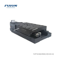 FUPT-60-B28-R0801-X50-H25-JN Riel de guía lineal de posicionamiento de alta precisión con carrera ajustable de 50 mm para eje X y etapa lineal para eje Z