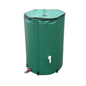 1000l Opvouwbare 500d Pvc Materiaal Tuin Regenwater Collector Regenwater Retentie Tanks Inklapbare Opvouwbare Watertank