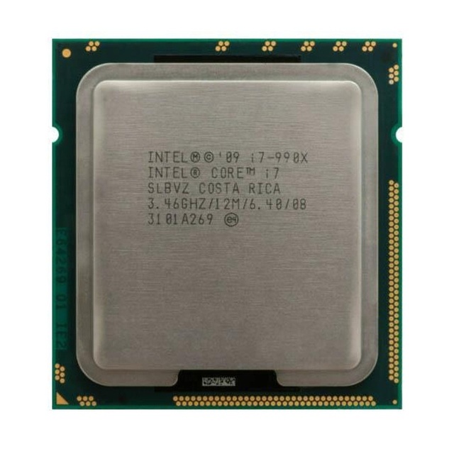 For Intel I7-990X/SLBVZ 6-Core LGA1366 9th Gen CPU Processor for Desktop New & Used Cache I7-990X CPUs