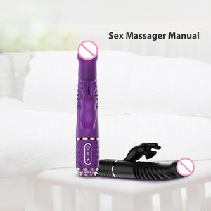 2024 Nieuwe Hete Verkoop Speelgoed <span class=keywords><strong>Pussy</strong></span> Vibrator Vrouw Dubbele Kop Tepel Clitoris Stimulator Konijn Vibrators Koppels Speelgoed - Product Image 5