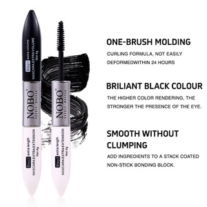 Mascara en fibre waterproof allongeant et volumisant, noir naturel pour cils épais - Product Image 4