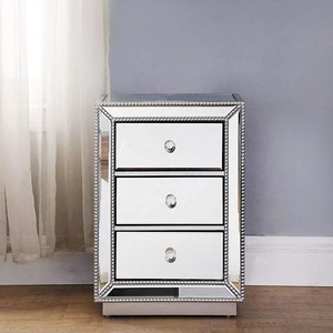 High Quality New Design Modern <strong>Glass</strong> <strong>Side</strong> <strong>Table</strong>/Nightstand for Bedroom Living Room &amp; Apartment-Source Factory Direct Sale - Product Image 3