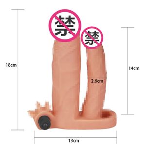 Großhandel für Erwachsenenprodukte: Vibrations-Plug-In-Sets mit doppelter Funktion, mehreren Geschwindigkeiten, für Penisvergrößerung und -verdickung, Wolf-Braces - Product Image 3