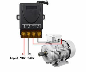 HFY HFY-KG27 Récepteur de télécommande sans fil universel 433 MHz 32 canaux à code d'apprentissage, portée 100 m pour <span class=keywords><strong>portail</strong></span>/porte de garage/eau - Product Image 3