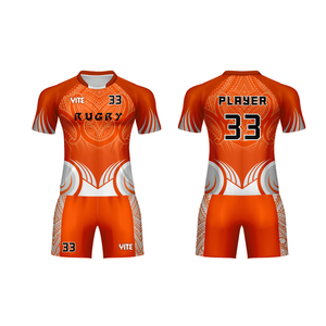 Vente en gros Maillot Super <span class=keywords><strong>Rugby</strong></span> 2025 Uniforme de <span class=keywords><strong>rugby</strong></span> personnalisé <span class=keywords><strong>Chemise</strong></span> de <span class=keywords><strong>rugby</strong></span> orange à manches courtes en polyester - Product Image 1