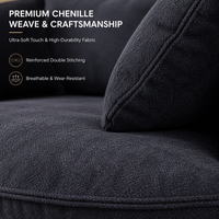 Canapé lounge rond scellé sous vide, fauteuil d'appoint surdimensionné en peluche pour hall d'appartement