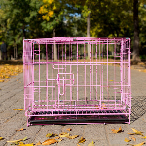Kangdarpet Exporter une variété de tailles Cage pour <span class=keywords><strong>chien</strong></span> à double porte simple, Cage pour chat Cage pour oiseau Spécial animalerie, - Product Image 4