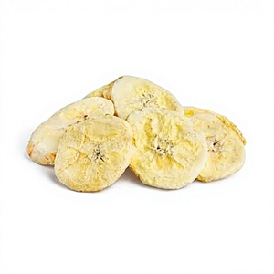 Rodajas de Plátano Liofilizadas Naturales, Snack de Fruta Crujiente y Saludable, Chips de Plátano Premium para Mezclas de Cereales, Granola y Postres - Product Image 1