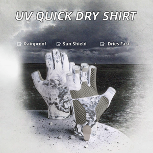 Custom High Quality Breathable Waterproof UV Protection Quick Dry Heat-Transfer Camouflage Long Sleeve Fishing Shirt - Product Image 2