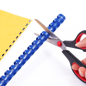 Foska 6-51Mm Vòng Và Hình Bầu Dục Cuốn Sách Ràng Buộc Lược PVC Lược Nhựa Ràng Buộc Vòng Chất Kết Dính Với 20-450 Sheets Công Suất - Product Image 5