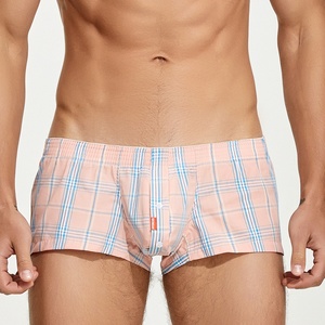 <span class=keywords><strong>Boxer</strong></span> da <span class=keywords><strong>Uomo</strong></span> Casual a Quadri <span class=keywords><strong>con</strong></span> Chiusura a <span class=keywords><strong>Bottoni</strong></span> in Morbido Cotone Traspirante e Confortevole per Dormire e Relax - Product Image 3