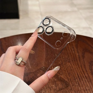 Funda de PC ultrafina transparente con galvanoplastia sin marco para iPhone 17 Pro Max 17 Air - Product Image 5