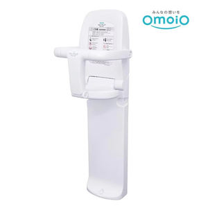 Silla Alta Ergonómica de Diseño Redondeado para Bebés, Instalable en Baños Públicos, Moderna, de Japón - Product Image 1