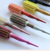 Nouvelle Arrivée 2026 – Brosse à Cheveux Bouclés Anti-statique en Forme de Gourde avec Manche en Bois, pour Cheveux Volumineux et Bouclés