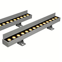 Lampe murale LED, AC 220V, IP65, étanche, bande lumineuse longue pour la publicité extérieure des bâtiments
