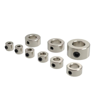Anillo de Bloqueo de Acero Inoxidable 304, Manguito de Eje con Diámetro Interior de 2/3/4/5/6/7/8/10/12 mm para Impresora 3D, Router CNC