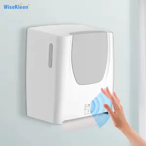 Commerciële Automatische Auto Gesneden Jumbo Rol Wc Papier Dispenser Muur Mount Elektrische Sensor Snijden Papieren Handdoek Dispenser