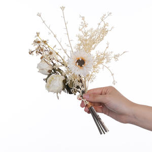 Kleine Gänseblümchen Rose künstliche Blumenstrauß Blumen verzierung für Wohnzimmer Esstisch Couch tisch Home Decorative - Product Image 6