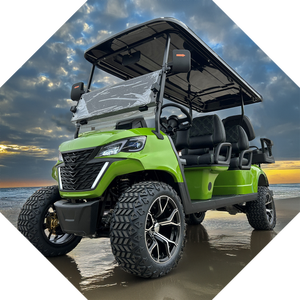 รถกอล์ฟ150A ไฟฟ้ากระแสสลับ4 + 2ที่นั่งรีโมท6คนรถกอล์ฟไฟฟ้าขนาดเล็กถูกกฎหมายตามท้องถนน - Product Image 4