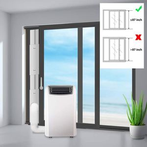 Airlock <b>Window</b> <b>Seal</b> Sliding Door Vent Kit Set for Mobile air Conditioner Airlock <b>Seal</b> Baffle Suit for Sliding Door or <b>Window</b> - Product Image 6
