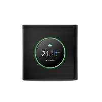 Thermostat à bouton intelligent sans fil Tuya Wifi Thermostat de contrôleur de chauffage ambiant intelligent
