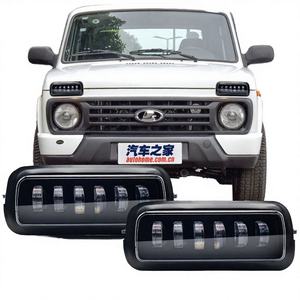 Accesorios de Estilo para Automóviles, Luces Intermitentes, Luces de Circulación Diurna LED DRL, 6500K, Blanco Natural, 10-16V para Lada <span class=keywords><strong>Niva</strong></span> 4x4 - Product Image 4
