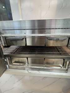 Four à pizza électrique <span class=keywords><strong>Nat</strong></span> à essence liquide pour camion de nourriture <span class=keywords><strong>Snack</strong></span> Pizzeria 20 pouces 710mm de longueur four de convoyeur à pizza commerciale - Product Image 5