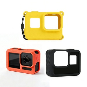 Factory Custom Shockproof <b>Silicone</b> Action Camera Protective Cover Accessories OEM Molding Durable Silicon Case for Action Camera - Product Image 1