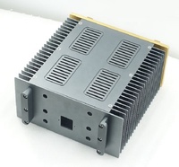 BRZHIFI — boîtier Audio personnalisé en aluminium, châssis d'amplification classique de haut niveau, doré pour maison, vente en gros