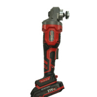 Meuleuse d'angle sans brosse 21V de qualité professionnelle pour bricolage métal 100mm disque 8500 tr/min M10 fil de broche batterie de conception sans fil