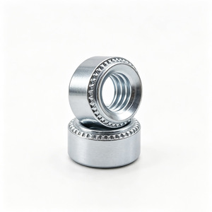 Tuercas de presión ZT M3-M10, métricas, grado A, nivel 8.8, acero al carbono, zincadas en azul, para chasis de chapa metálica - Product Image 4